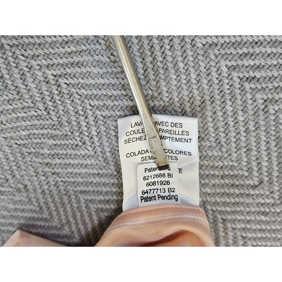 Tommy Hilfiger Dress Shirt Men's 17 1/2 32-33 XL Peach Herringbone Long Sleeve - Picture 11 of 14